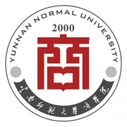 云南师范大学商学院自考的logo