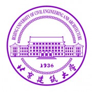 北京建筑大学成人教育的logo