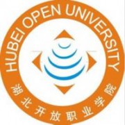 湖北开放职业学院的logo