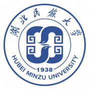 湖北民族大学自考的logo