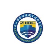 浙江国际海运职业技术学院自考的logo