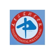 天津滨海职业学院的logo