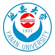 延安大学自考的logo