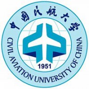 中国民航大学自考的logo