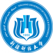 新疆财经大学自考的logo