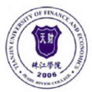 天津财经大学珠江学院的logo