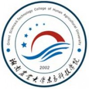 湖南农业大学东方科技学院的logo