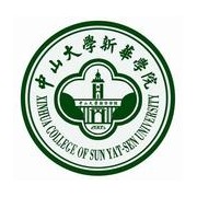 中山大学新华学院的logo