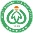 芜湖市光明职业学校（芜湖市盲人学校）的logo