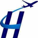 廊坊华航航空学校的logo