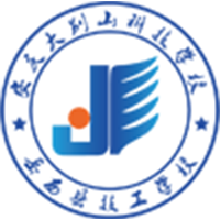 安庆大别山科技学校（岳西县职教中心）的logo