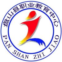 盘山职业教育中心的logo