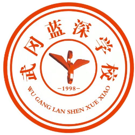 湖南省武冈市蓝深职业技术学校的logo