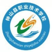 钟山县职业技术学校的logo