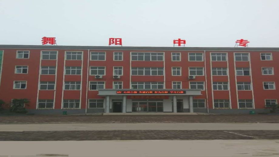 漯河市舞阳中等专业学校的logo