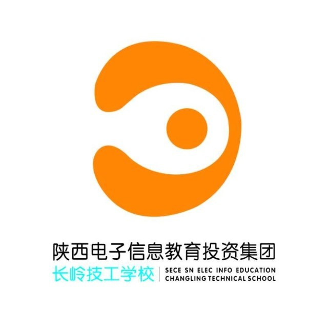 长岭技工学校的logo