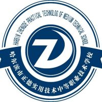 哈尔滨市正德实用技术中等职业技术学校的logo