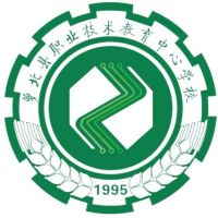 萝北县职业技术教育中心学校的logo