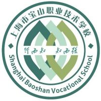 上海市宝山职业技术学校的logo