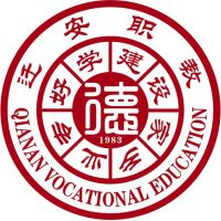 迁安市职业技术教育中心（迁安市技师学院）的logo